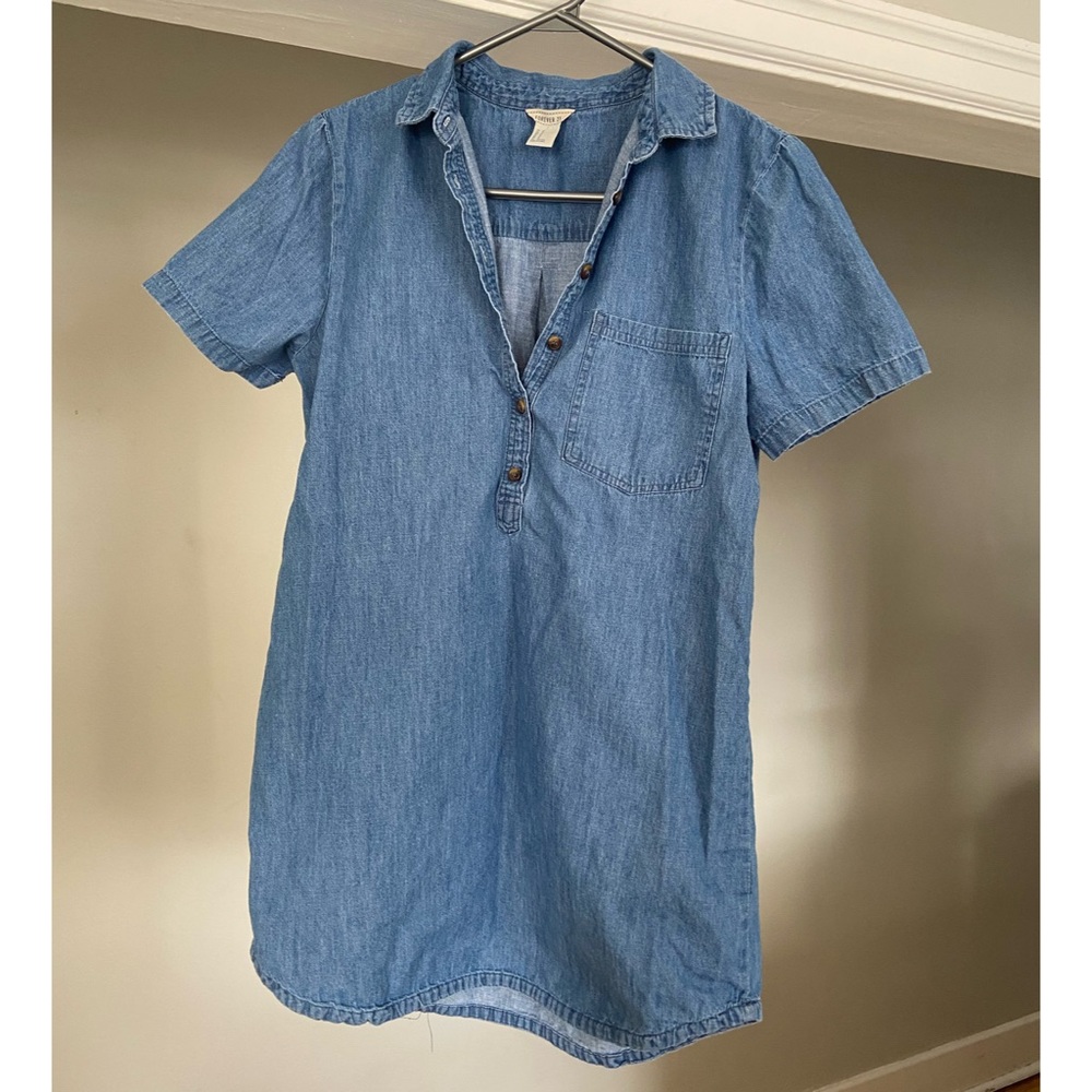 Denim Mini Dress